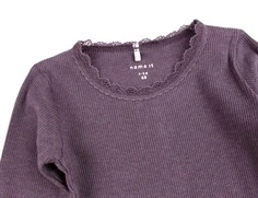 Name It arctic dusk melange rib body